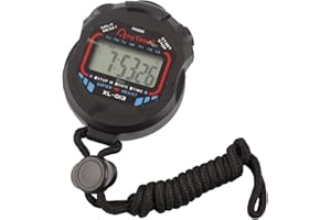 Onwon Waterproof Multi-Function Electronic Sports Stopwatch Timer Water Resistant,Large Display with Date Time and Alarm Function,Ideal for Sports Coaches Fitness Coaches and Referees