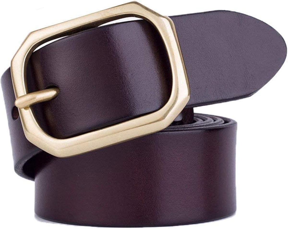 Men'S Belt Adjustable Retro Belt Mens Jeans Comfortable Sizes Casual