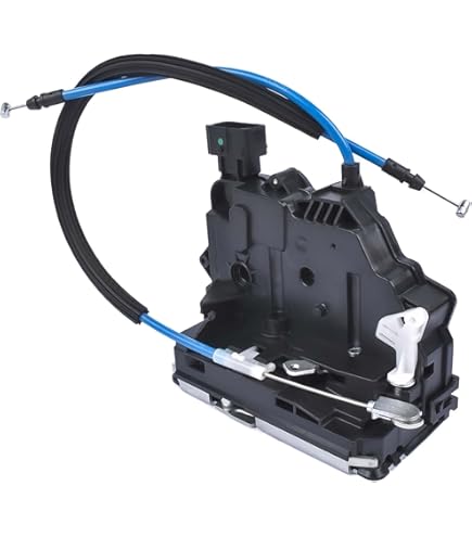 Door Latch Lock Actuator With Cables For Front Door Left Driver Side 68232439ab Compatible With Ram 638851