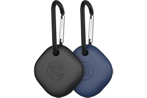(2 Pack) Orzero Silicone Gel Rubber Case Compatible for ATUVOS Smart Tracker Tag, Full Body Shock Absorbing Ultra Slim Protec