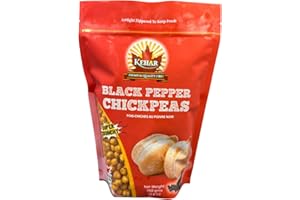 Kehar Roasted Chickpeas 350g – Crunchy & Flavorful Healthy Snack – Available in Roasted Salted, BBQ, Chilli Lemon & Black Pep