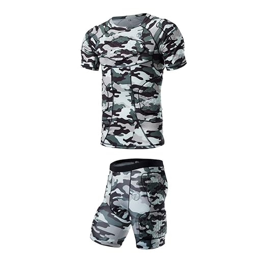 Medias compresión acolchadas camuflaje para hombres Conjuntos ...