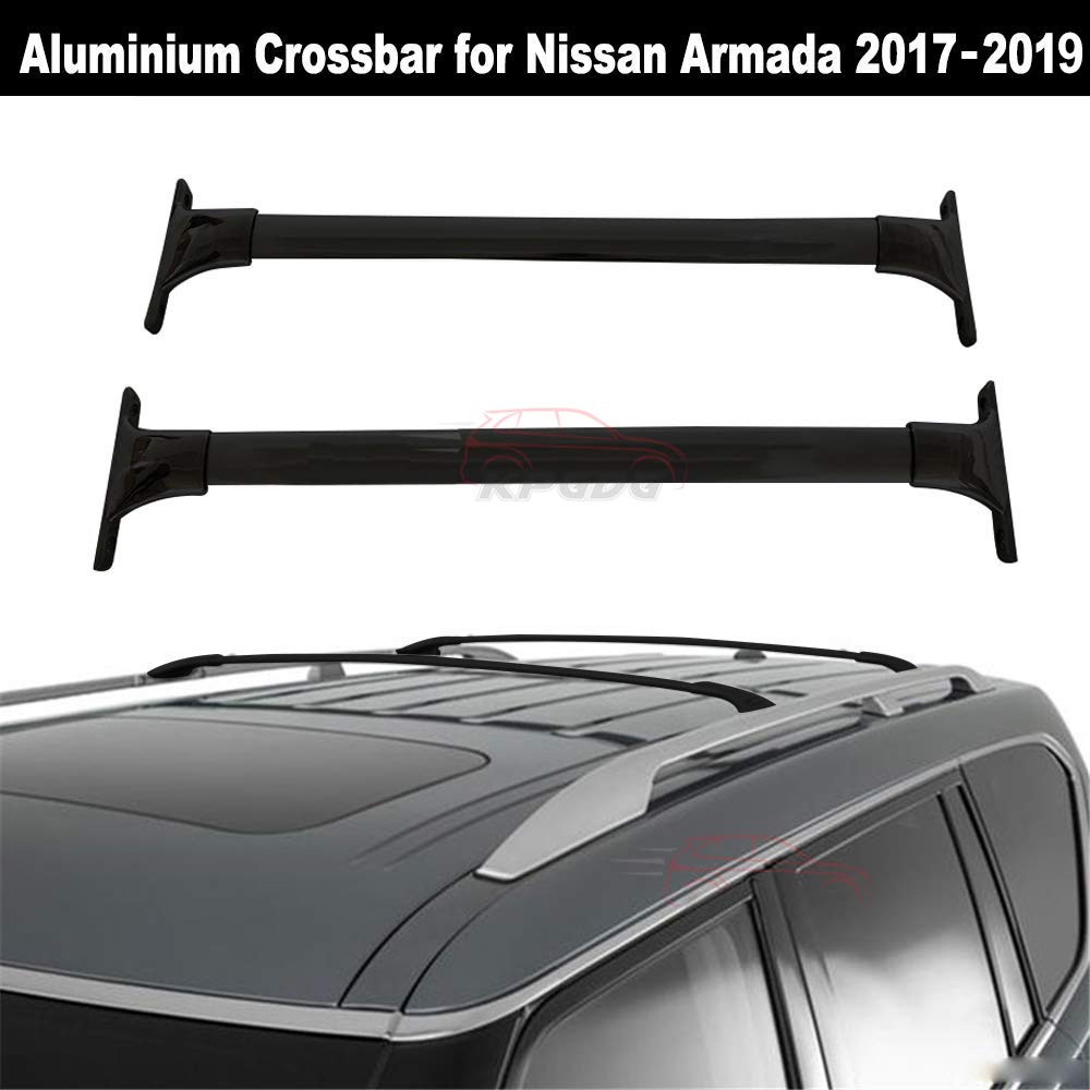 Fit for Nissan Armada 2017 2018 2019 2020 2021 2022 Aluminium Crossbar Cross Bar Baggage Luggage