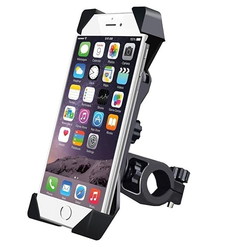 One Touch Car Mobile Holder - Premium Universal Car Mount and Mobile Holder for Car Dashboard, Car Windshield, Home & Office Table/Desk for Smartphones with Multi Angle Adjustable & 360