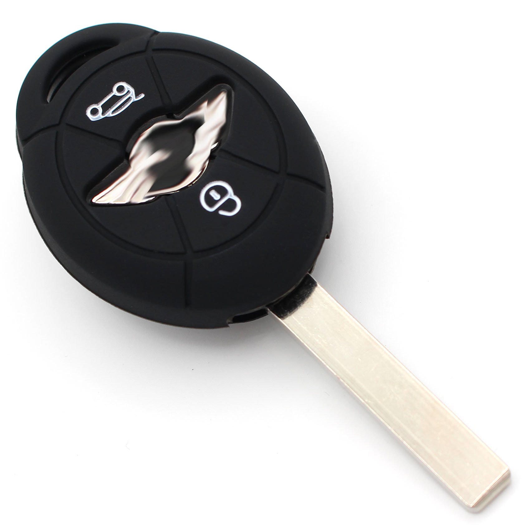 Finest-Folia MIC Silicone Key Cover for 2-Button Car Keys