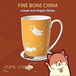 Chulan Upscale 12 OZ Fine Bone China Coffee Mug