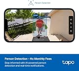 Tapo C400 Outdoor Battery Security Camera IP65 1080P AI Detection view 4