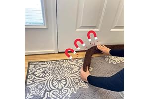 Evelots Magnetic Metal Door Draft Stopper -Extra Strong Magnets for Steel Doors-Cold Air, Dust & Noise Blocker-Stays in Place-No Need to Bend Down-36 Inch