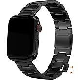 FiNESTONE Metal Band for Apple Watch - No Tool Needed Apple Watch Stainless Steel Band - iWatch Magnetic Strap for Ultra/Ultra2 Series 10/9/8/7/6/5/4/SE for iWatch 49mm 46mm 45mm 44mm 42mm 41mm 40mm.