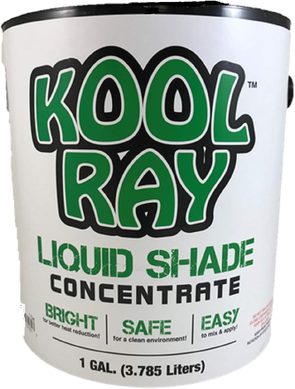 Classic Kool Ray Liquid Shade Greenhouse Paint White