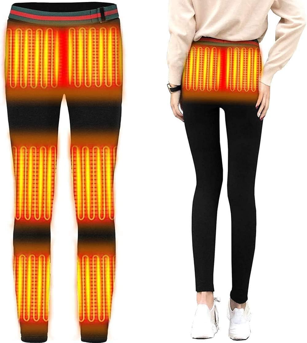 Ecosides USB Heated Pants,Heating Trousers for Woman,Adjustable