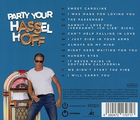 David hasselhoff passenger text