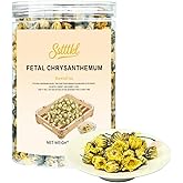 Premium Asian Chrysanthemum Tea - 3.52 oz loose leaf dried flowers, tire chrysanthemum tea with a strong floral aroma and no caffeine, great for relaxation and leisure!