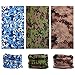 Toes Home 6PCS Outdoor Headband Elastic Seamless Bandana Neck Gaiter Scarf Sport Headwear Boho Series for Yoga Hiking