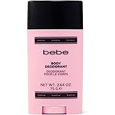 bebe Silver Deodorant Stick - Aluminum Free Deodorant for Women - Fruity Floral Scent - Smooth Glide - Long-Lasting 24H Freshness - 2.64 oz