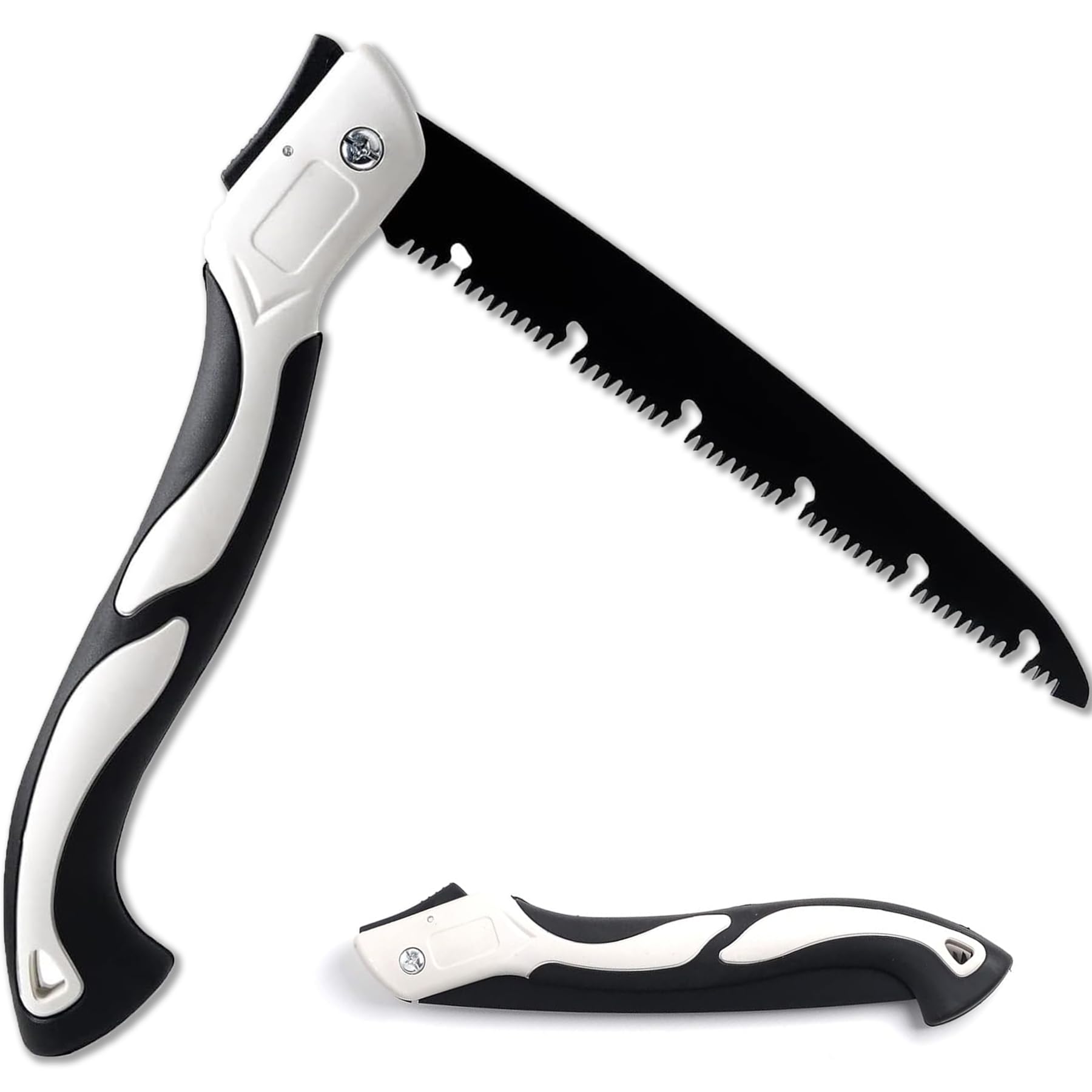 Photo 1 of T TOVIA 12 Inch Hand Saw, Portable Hand Pruning Saws for Sharp and Precise Cuts, Tree Pruning Saw for Camping, Gardening & Tree Cutting