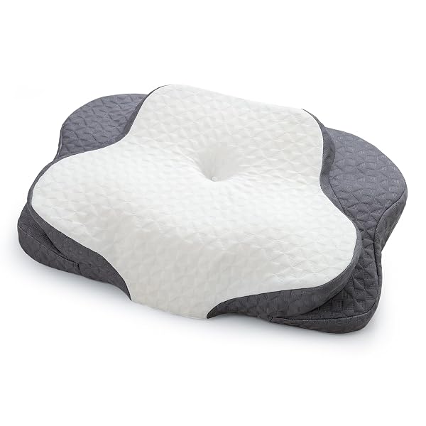 SIEMOUR ERGONOMIC CEVICAL PILLOW FOR NECK PAIN RELIEF,...