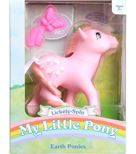 My Little Pony Classic - Cherries Jubilee Toy For Kids & Collectors | 80s Style Pony