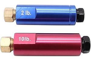 2 pcs/set SHLPDFM Residual Brake Pressure Valve Disc Drum Brake kit Check Valve Fits for Hot Street Custom Rod 2 and 10 Lb