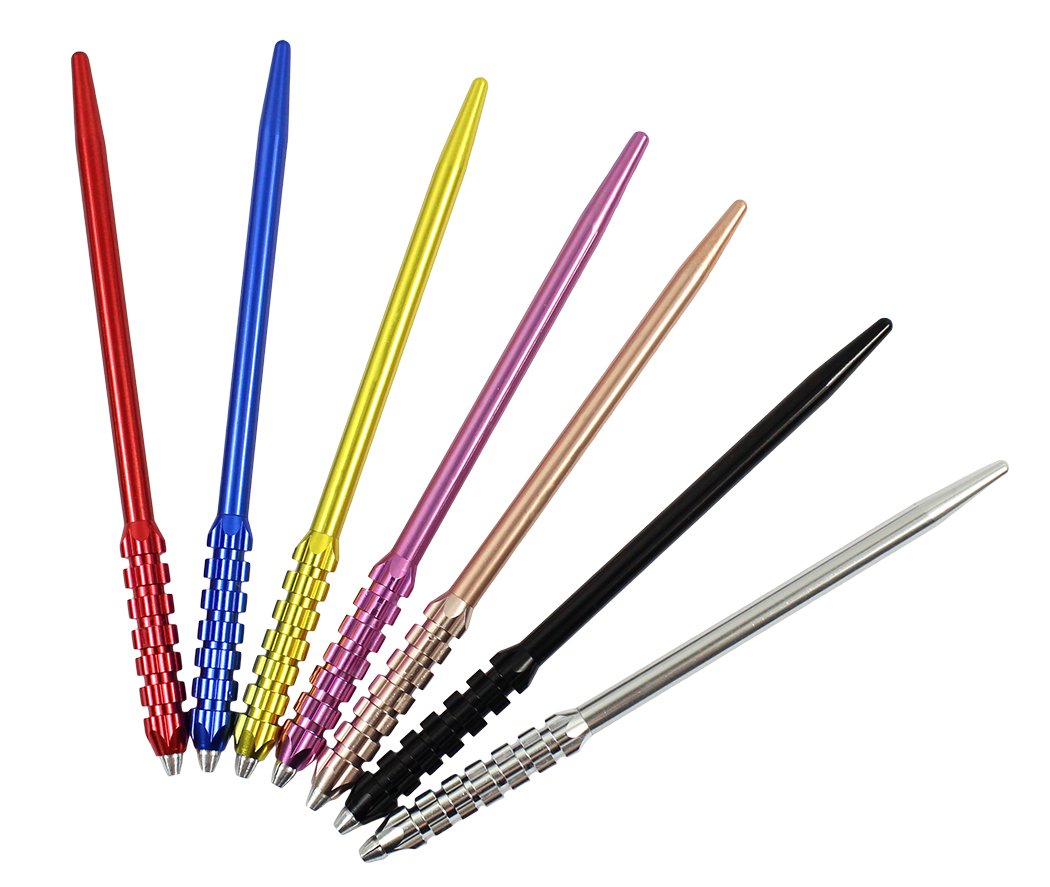 Xiaoyu Microblading Pen, Fog Eyebrow Tattoo Pen, Permanent Makeup Pen, Machine for Manual Eyebrow, Fit Round 3pins-5pins Needles, 7 Colors