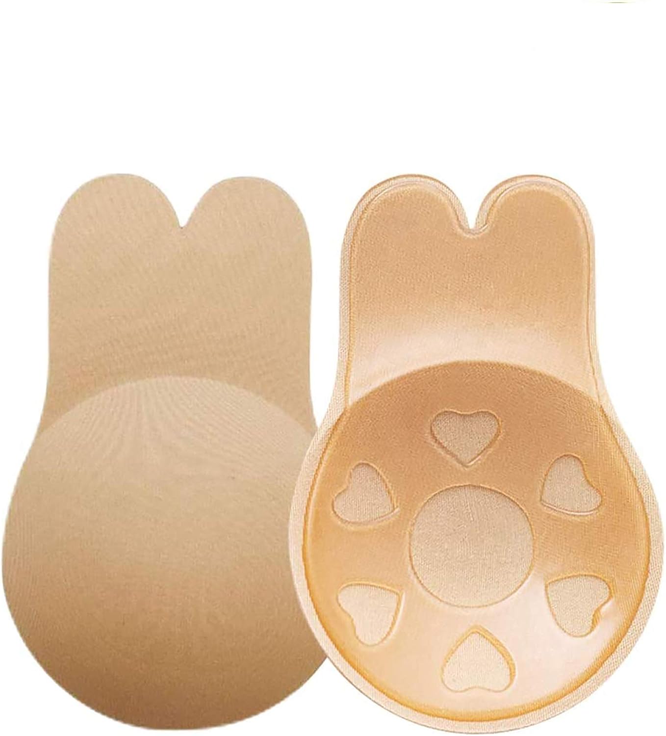 Fulidy Women's Invisible Bra, Self Adhesive Push Up Breathable NonSlip