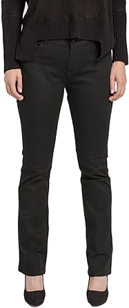 women's black stretch bootcut jeans