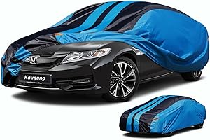 Kaugung Car Cover Waterproof Custom Fit Honda Accord (1990-2025), Full Exterior Cover for Automobiles Lightweight Resistant Outdoor Sun UV Rain Dust Snow Wind Protection.