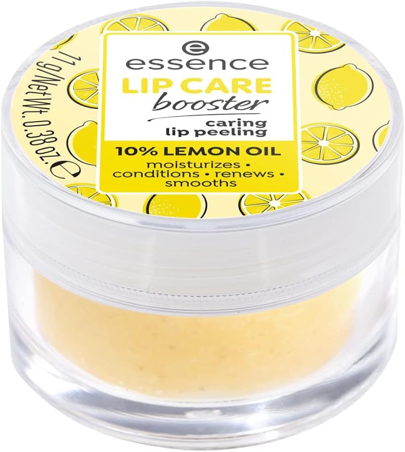 essence Lip Care Booster Caring Exfoliante Labial 11g Vegan Lemon Oil