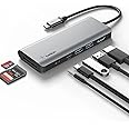 Belkin USB-C Hub, 7-in-1 MultiPort Docking Station for MacBook & Windows - 85W USB-C Power Delivery 3.0, 4K HDMI 1.4, 2x USB-A 3.0, SD 3.0, Micro SD 3.0, & 3.5mm Audio Jack