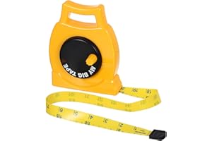 NUOBESTY Tapeline Long Tape Measure for Kids Inch and Centimeter Measurement Toy