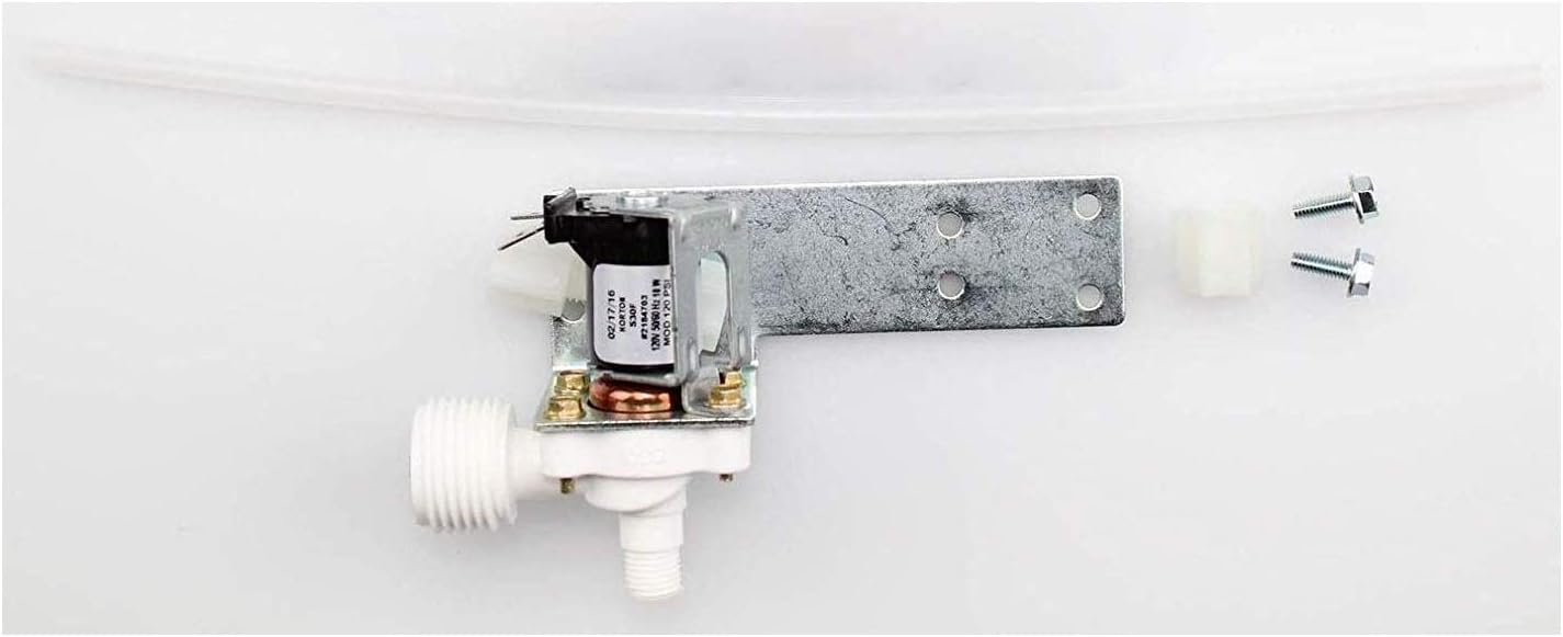 (NEW/Quality) Genuine 5303917098 compatible with Frigidaire Ice Maker Single Water Valve 5303917098 PS468507 FPCE21TIFH0, FPCE21TIFL0,FPCE21TIFW0, FPCE21TILW0, FPCE21TILW1,FPD17TIFA0, FPD17TIFF0