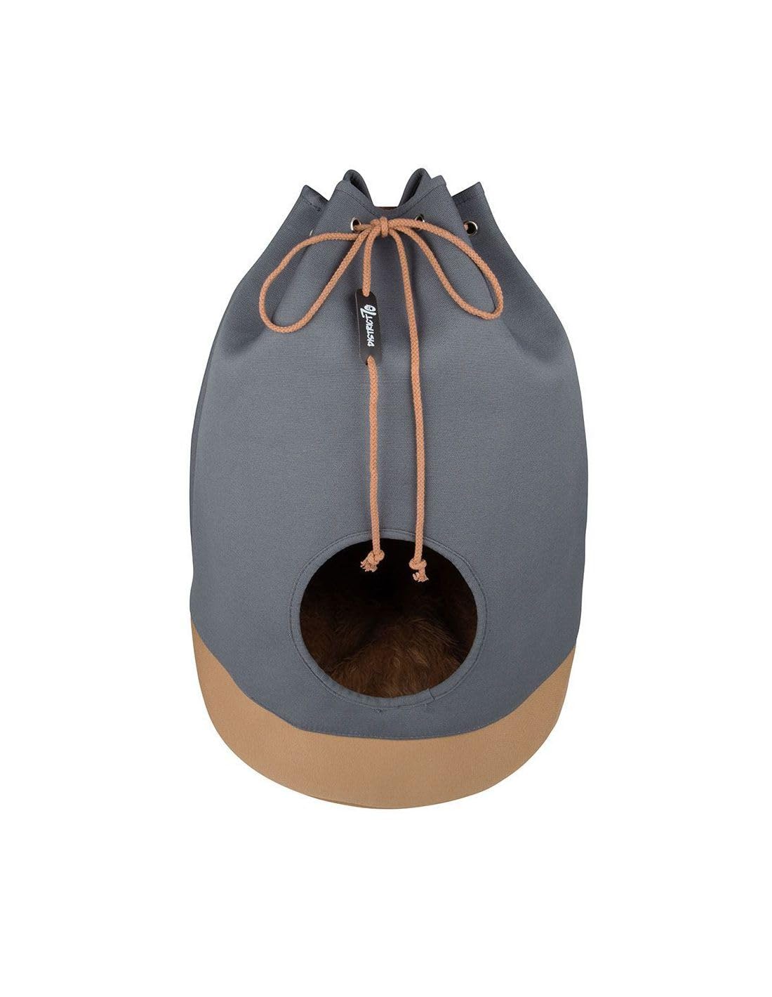 District 70 CASA Cat House and Cat Den, 45 x 45 x 60 cm, Cognac