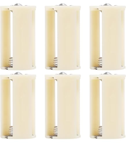 thumbnail image 2 of 4x 2AA To D Parallel Adapter Battery Holder Case – Convert 2 AA/LR6 To 1D Cell – Unbranded 2 of 3
