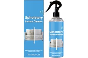 Upholstery Cleaner | 120ml Instant No Rinse Long Lasting | Fabric Cleaner for Furniture Upholstery Machine,for Car Home Bedro