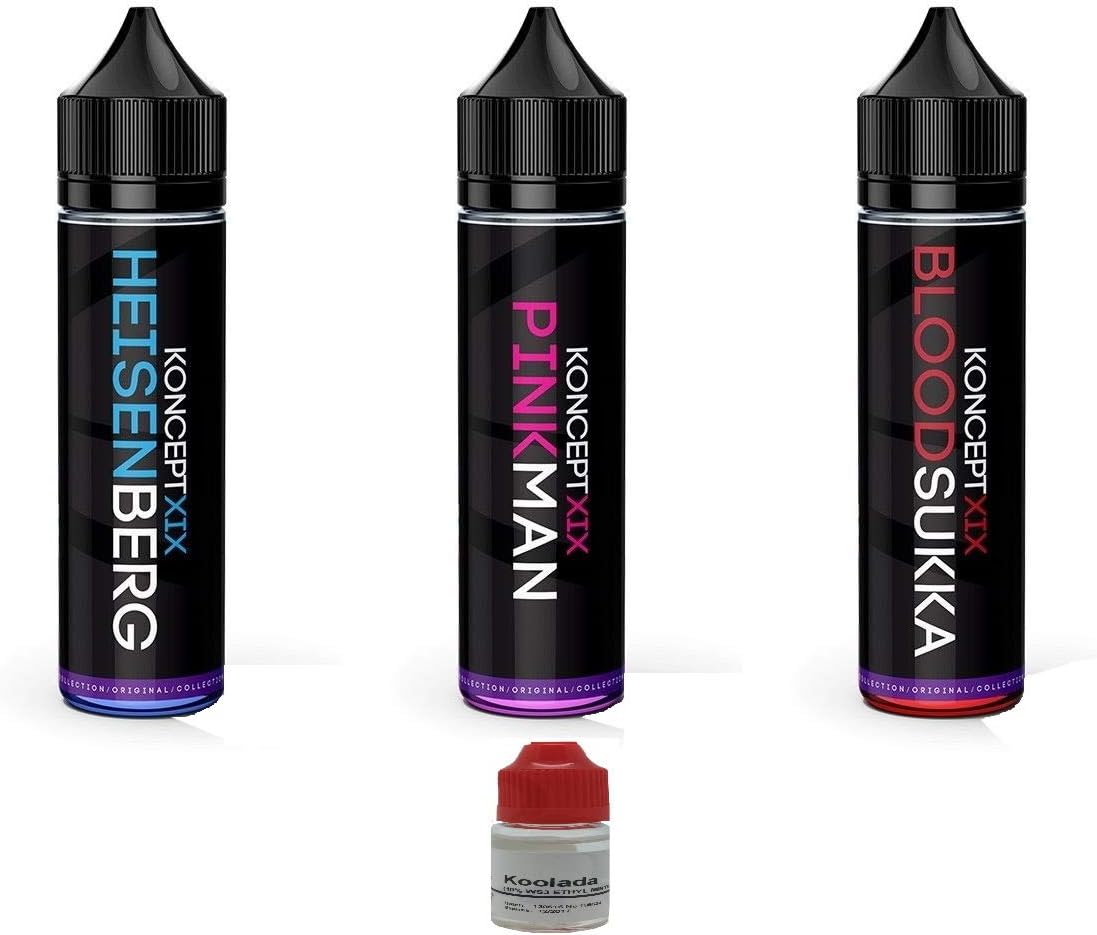 Vampire Vape KonceptXIX Collection 3 x 50ml Shortfill ELiquid + Wizard