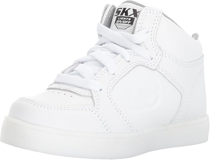 white shoes with lights