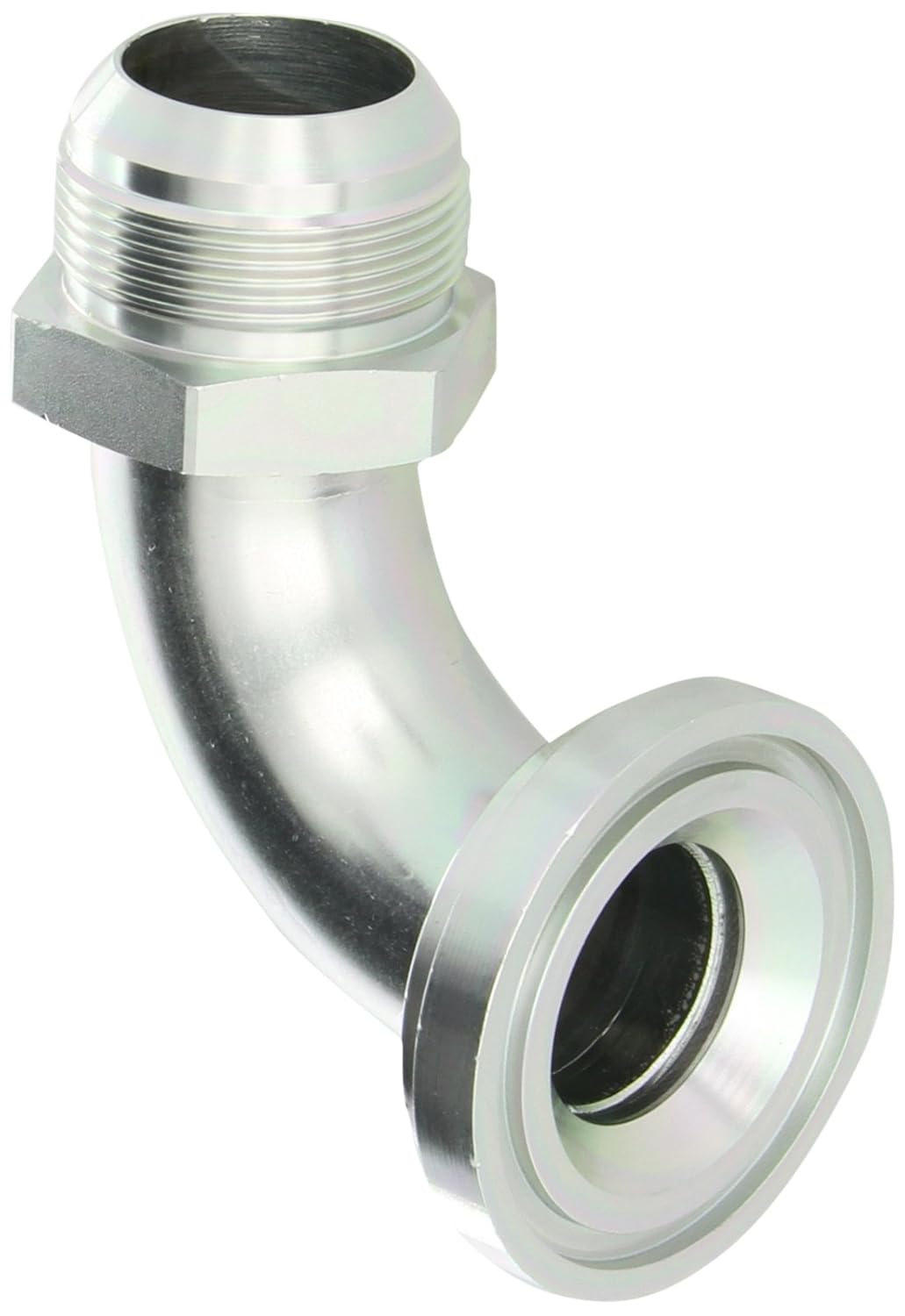 Eaton Aeroquip 5000243224S 90 Degree Split Flange Tube Elbow, JIC 37 Degree & Split Flange