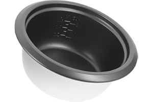 GLEAVI Non-Stick Aluminum Inner Pot Replacement for Rice Cooker Household Cooker Inner Pot with Measurement