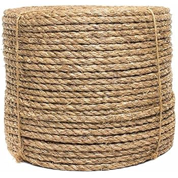 1/2-inch Manila Rope - 50 Feet