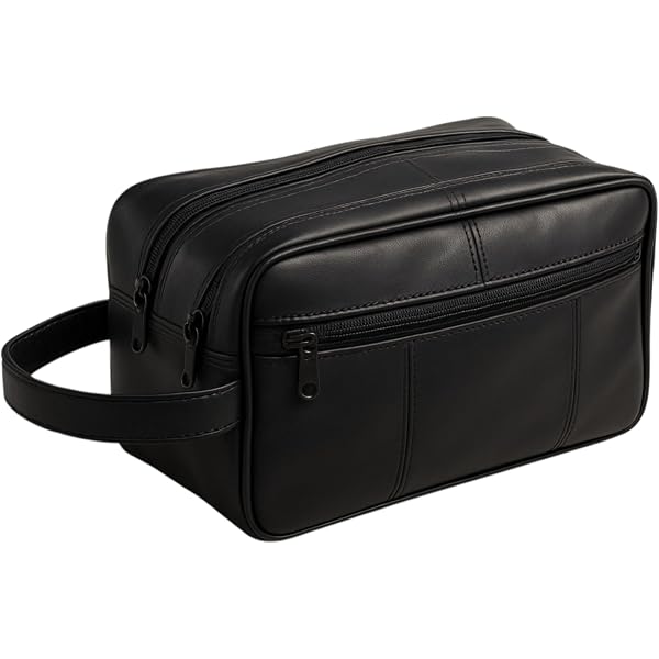 Trousse de toilette homme cuir véritable luxe - LBDH