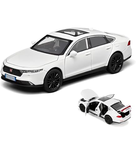 Amazon.com: HJ43 1/43 Honda Accord Platinum White Pearl Finished