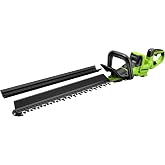 Greenworks 24V 24 in Cordless Hedge Trimmer, Rotating Handle, Tool Only