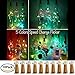 LoveNite Wine Bottle Lights with Cork, 10 Pack Battery Operated 8 LED Cork Shape Copper Wire Colorful Fairy Mini String Lights for DIY,Party,Decor,Christmas,Halloween,Wedding (5 Colors Flicker)