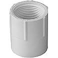 Genova Products 30310CP 1-Inch Female Iron Pipe Thread PVC Pipe Adapter Slip by Female Iron Pipe Thread - 10 Pack