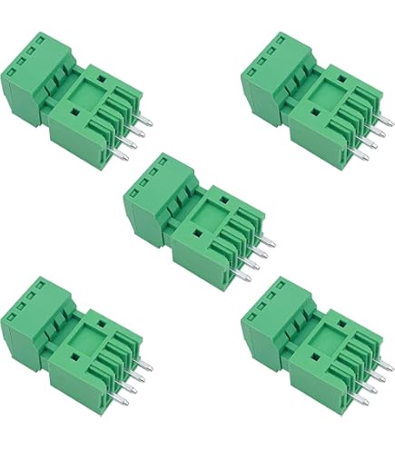 uxcell 10 Pcs LC1 AC300V 15A 5.08mm Pitch 2P PCB Mount Terminal
