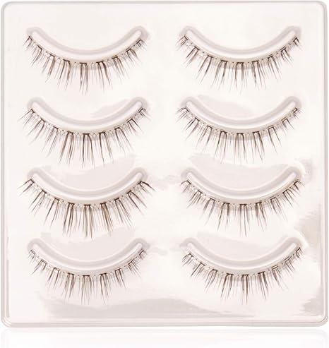Amazon ミッシュ ブルーミン No 09 ヌーディーブラウン4ペア サイバードライブ つけまつげ 通販