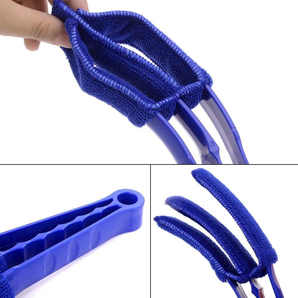 4 Pack Window Blind Cleaners,YuCool 2 Pack Duster Brush with 2