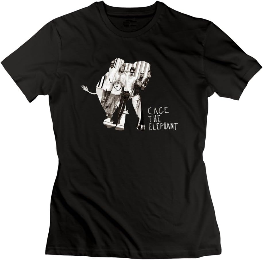 ZhaoHui Women Cage The Elephant Punk Band Rock 2 T Shirts