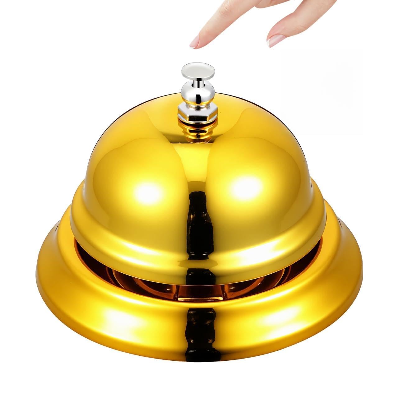 NUOBESTY Call Bell, 1pc Service Bell for Desk Customer Service for Restaurants, Reception Desk, Hotels, Schools Supplies
