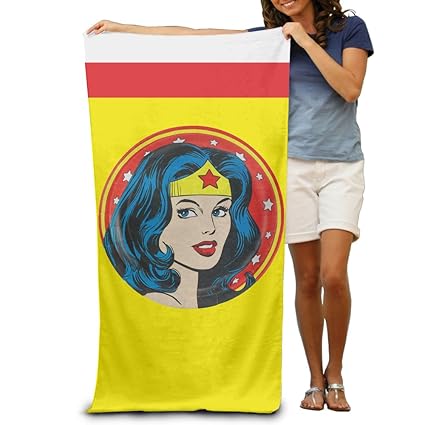 Wonder Woman Heroes Bath Towels Beach Towel Amazoncouk